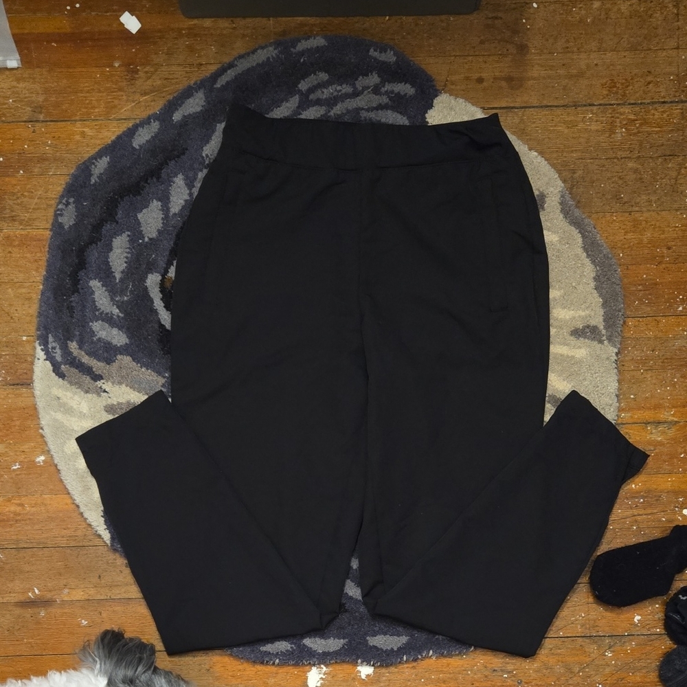 Calvin Klein Black Performance Pants XS